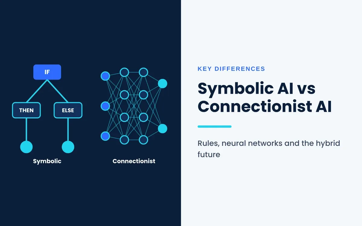 Symbolic AI vs connectionist AI